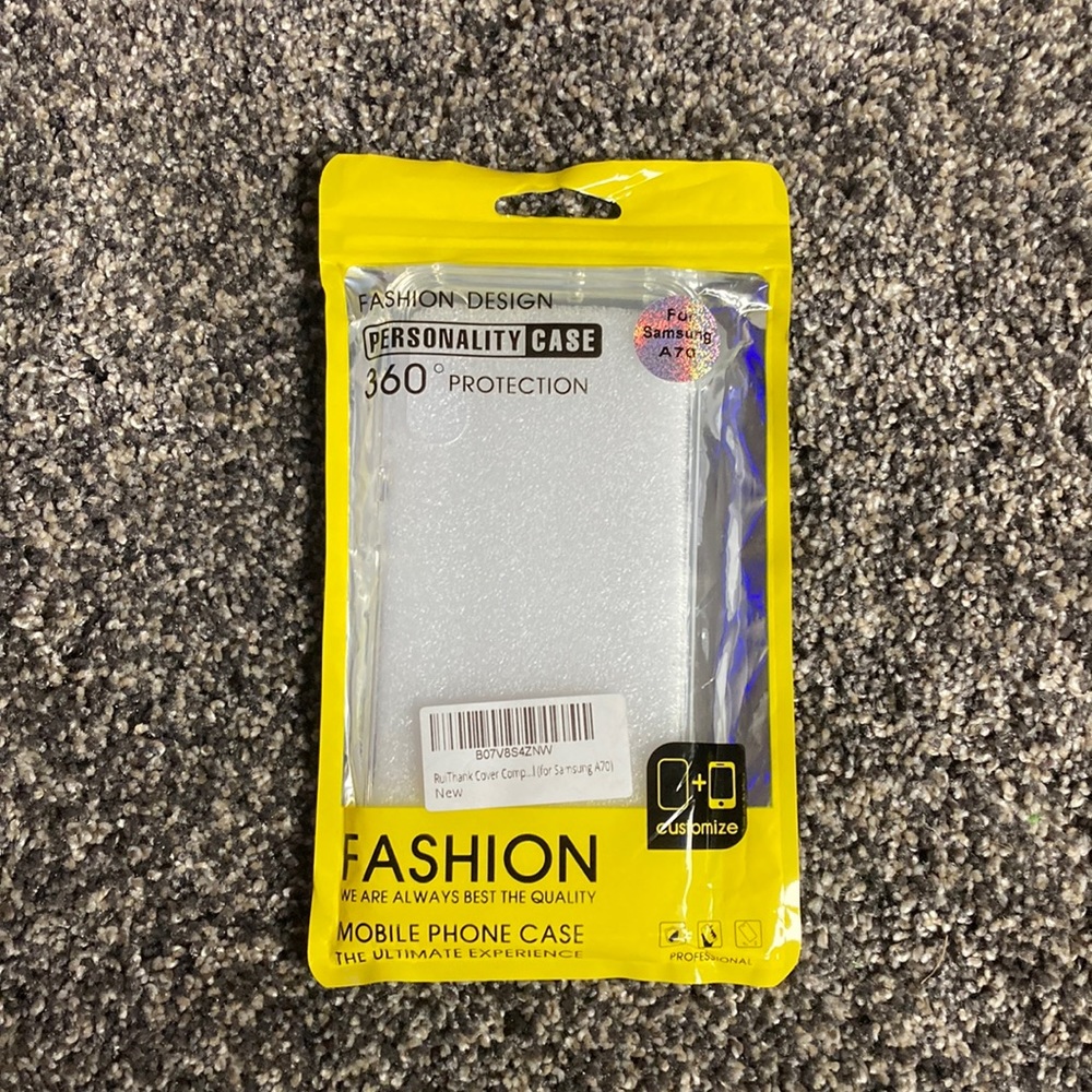 Clear Samsung A70 case, Very protective